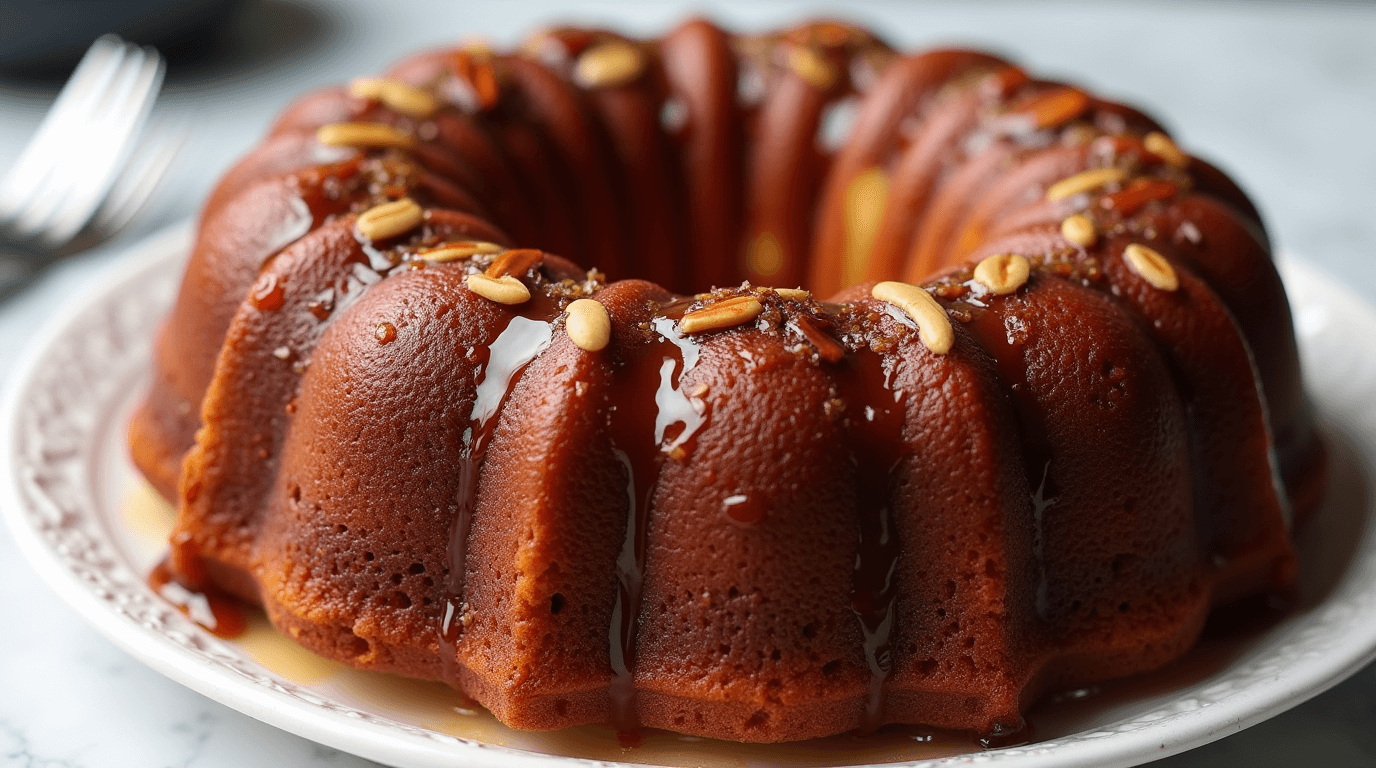 rum soaked cake