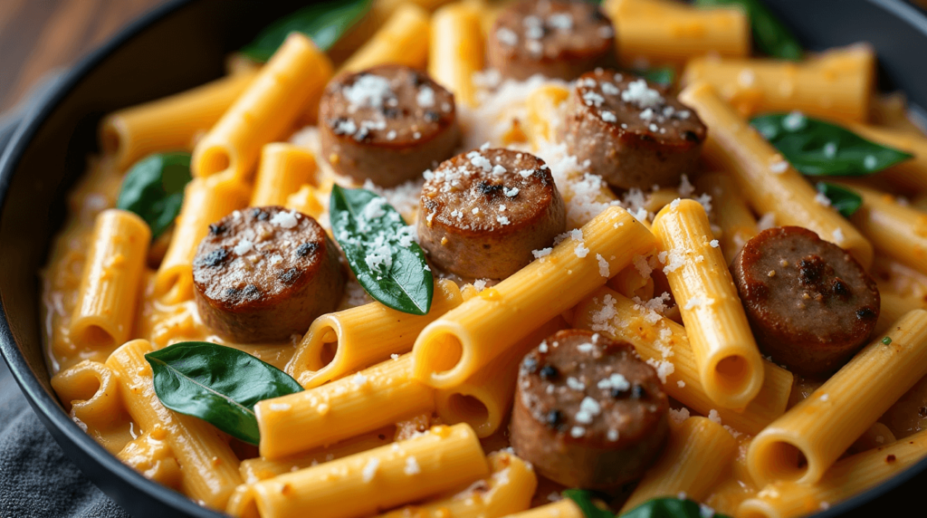Cajun Sausage Pasta