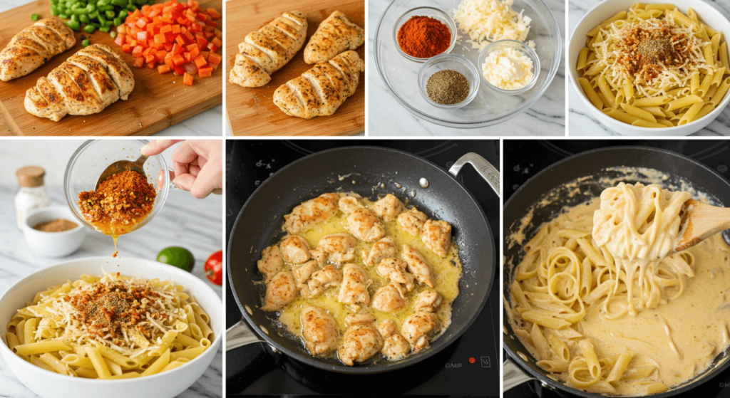 Creamy Cajun Chicken Pasta
